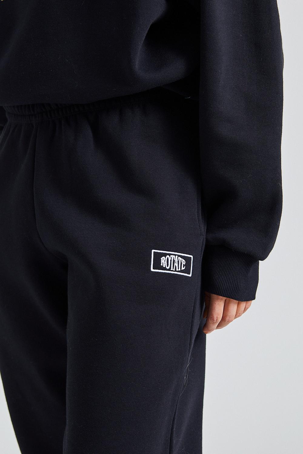 Sweatpants With Logo Black | Retro